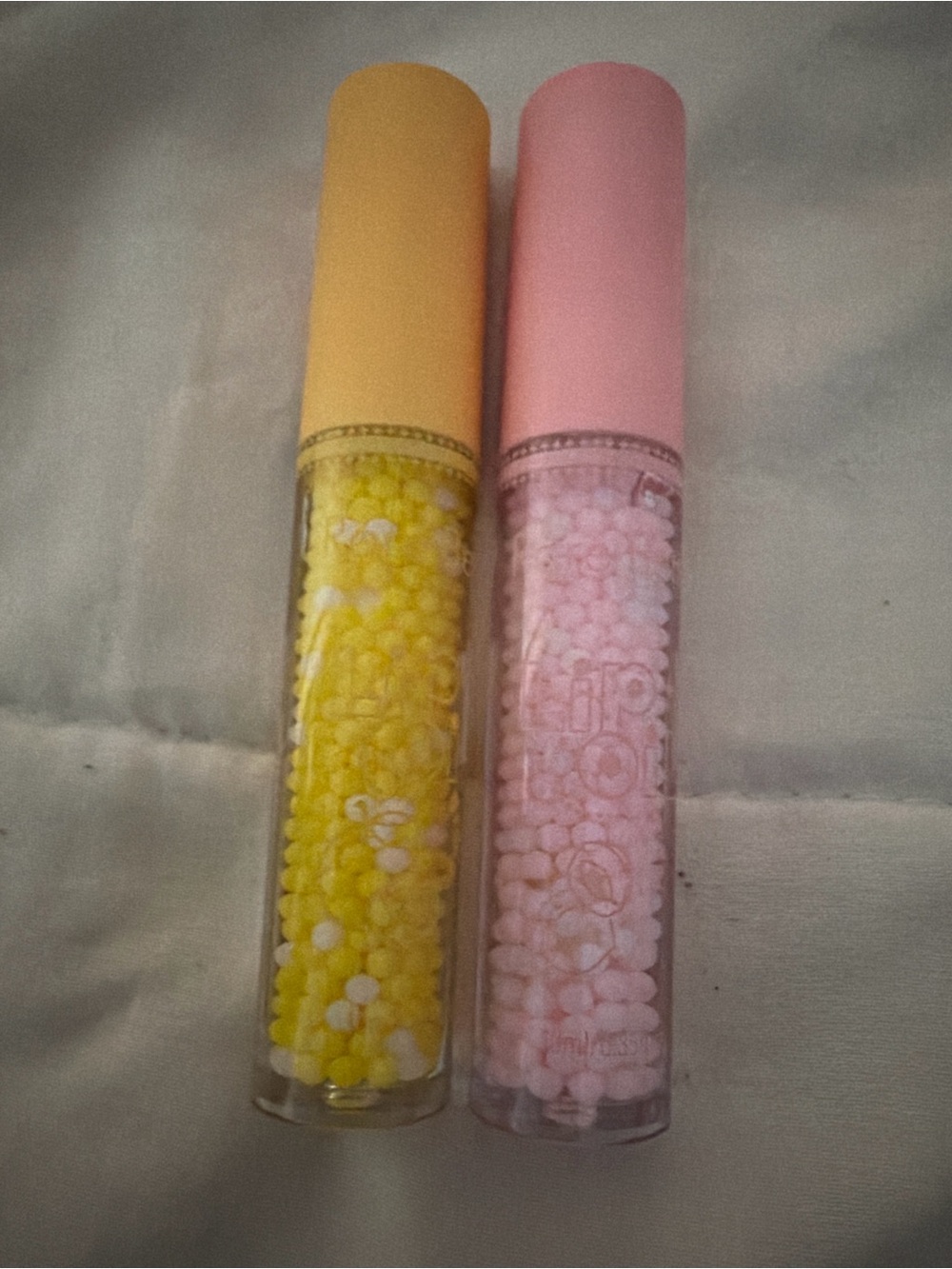 Rare Beauty Yellow & Pink Bath Bead Duo